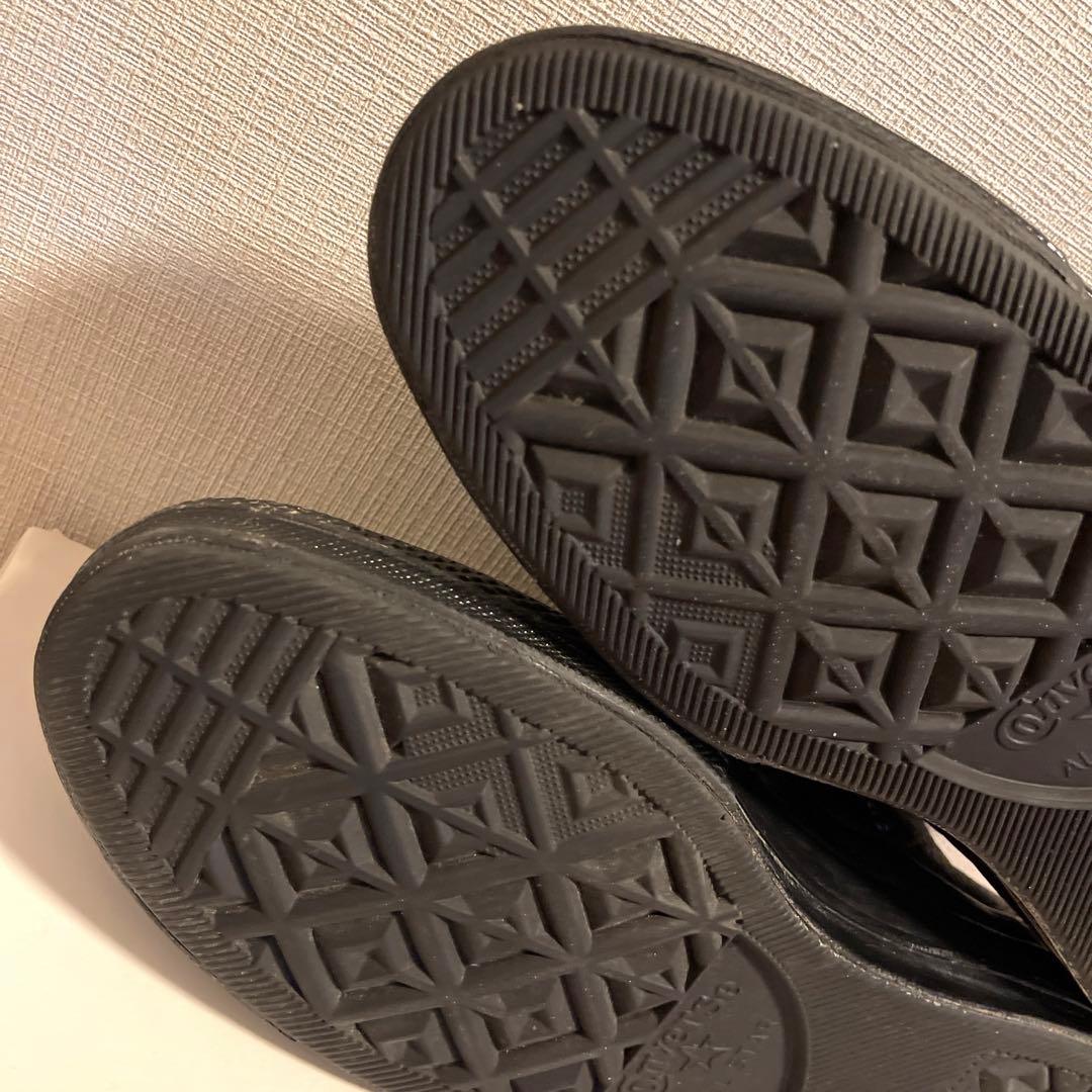 【良品】コンバース CT70 LEATHER BLACK LOW ブラック 28