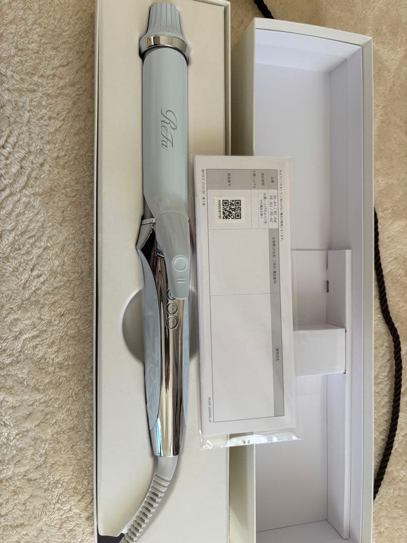 ReFaカールアイロンプロホワイト　32mm