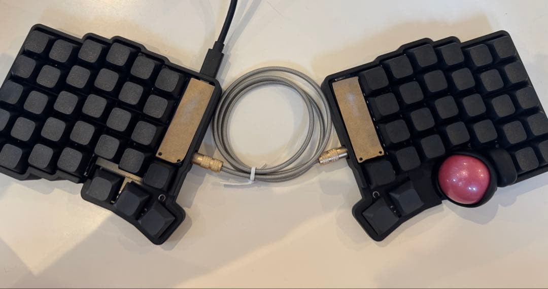 【新品】keyball61 完成品　ベアボーン　lofree hades