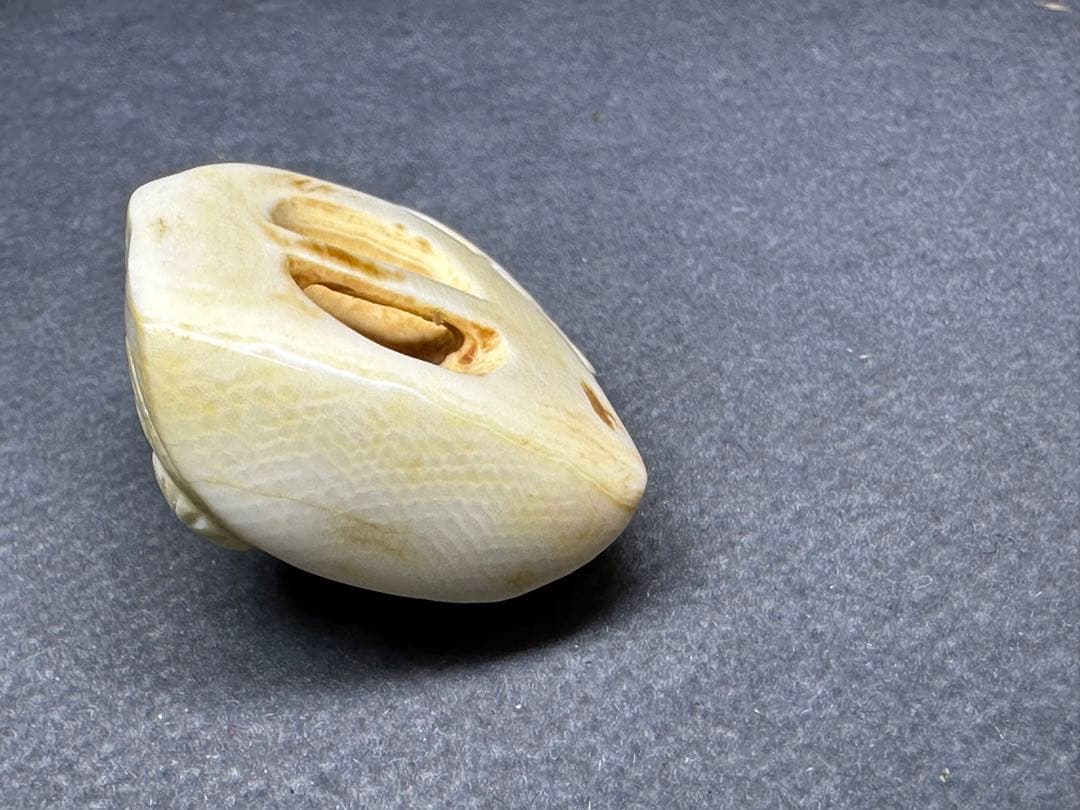 極上　根付　和装小物　古美術品　 置物　彫刻 細密細工　骨董　アンティーク