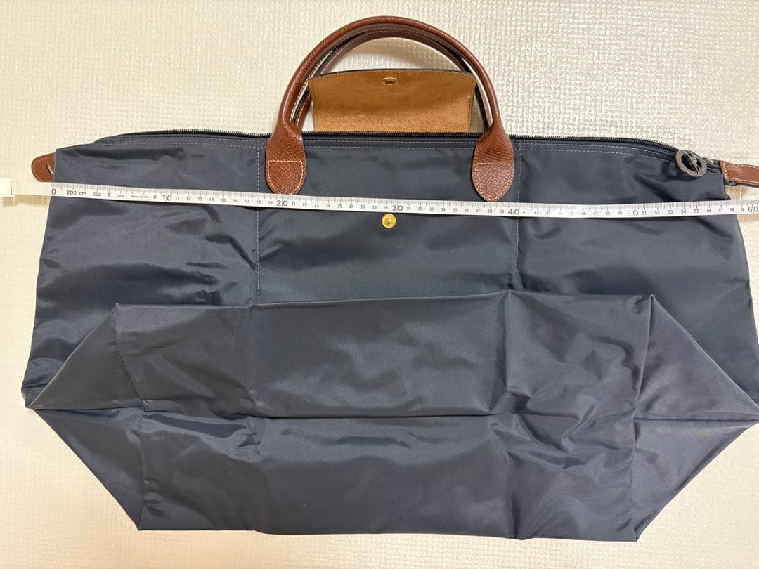 【正規品】ロンシャン　プリアージュ　L トラベルバッグ　ガンメタル　保証書あり