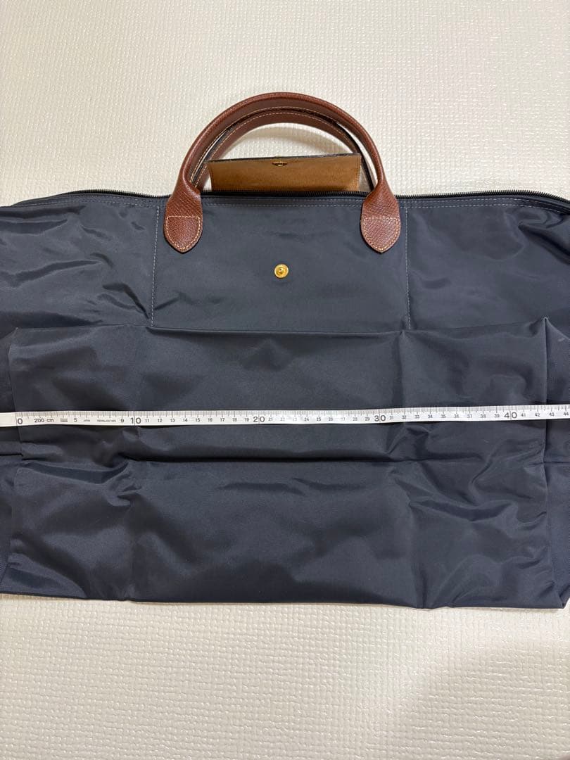 【正規品】ロンシャン　プリアージュ　L トラベルバッグ　ガンメタル　保証書あり