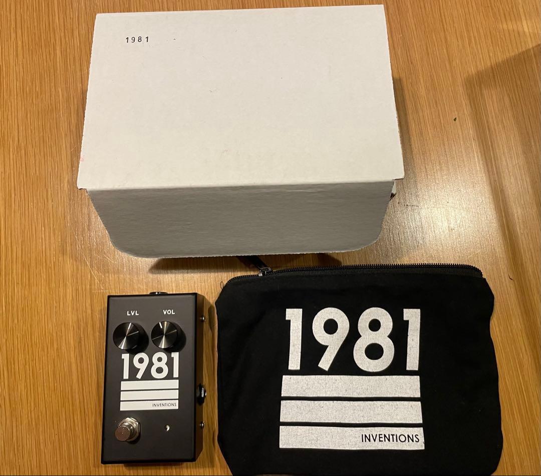 1981 Inventions LVL ローゲイン・ドライブ・ペダル