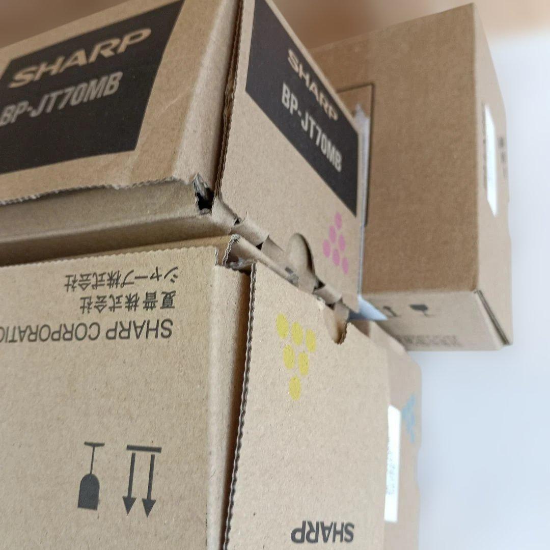 SHARP トナーカートリッジ BP-JT70BA/CA/MB/YB 4色セット