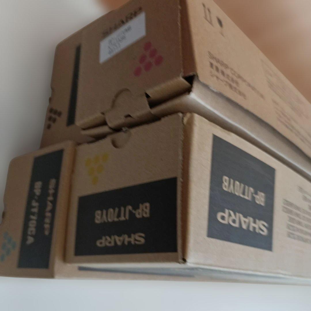 SHARP トナーカートリッジ BP-JT70BA/CA/MB/YB 4色セット