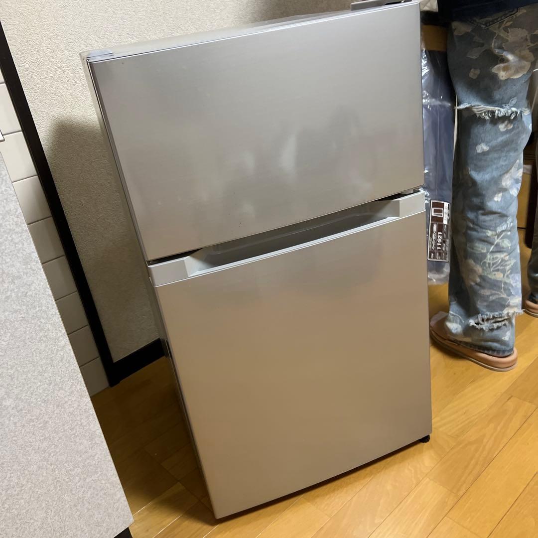 PRC-B092D-S 冷蔵庫 87L 2021年製 美品