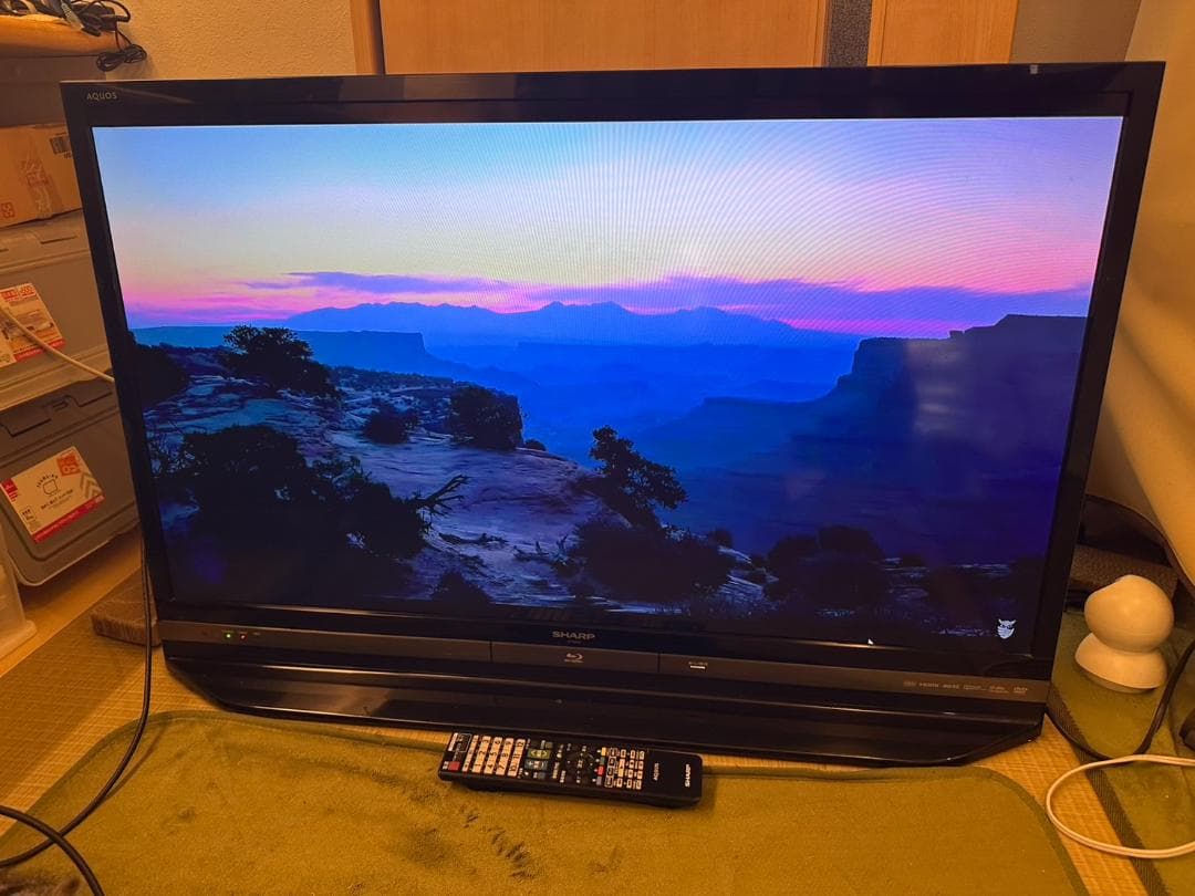 SHARP シャープ　40型　テレビ LC-40DR9 ブルーレイ&HDD内蔵