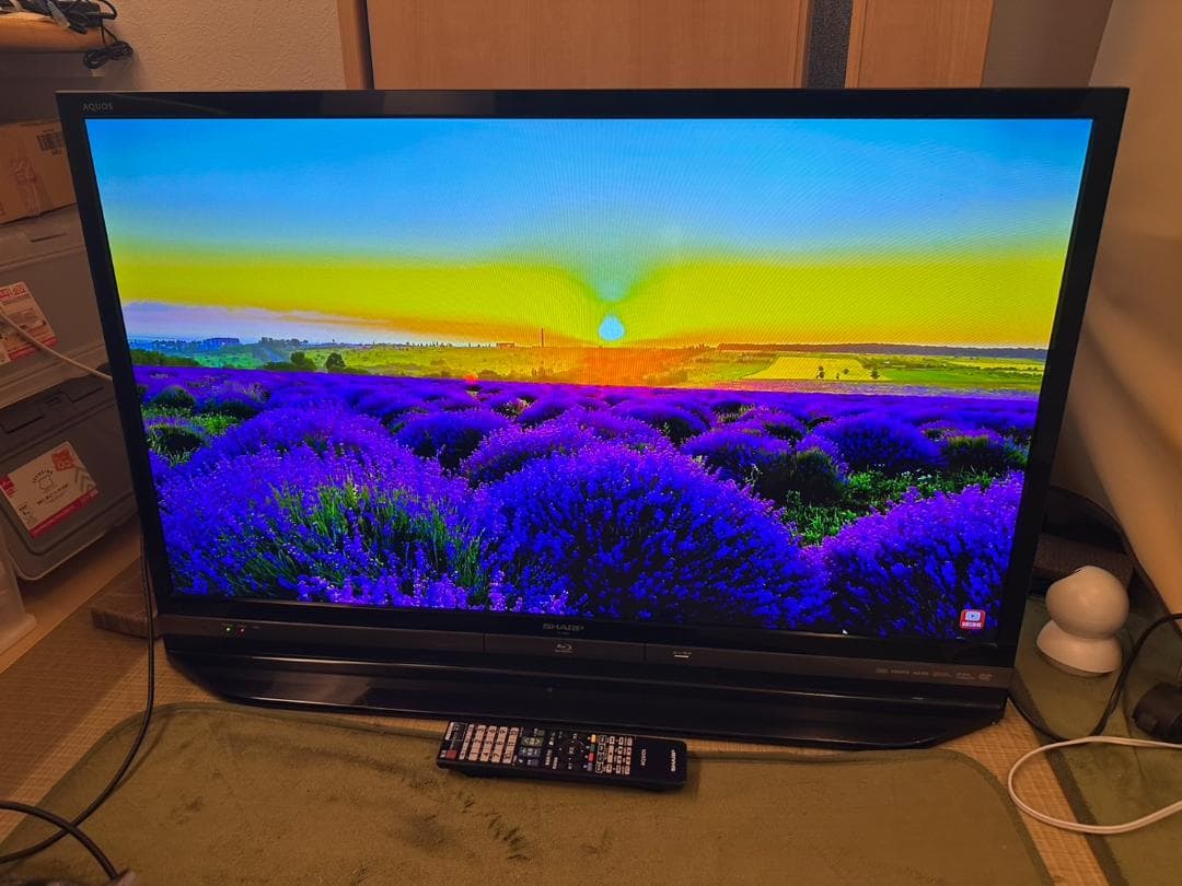 SHARP シャープ　40型　テレビ LC-40DR9 ブルーレイ&HDD内蔵