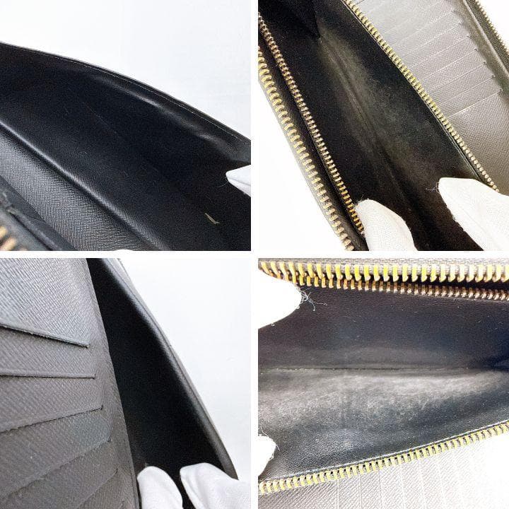 ルイヴィトン ジッピー・ウォレット・ヴェルティカル モノグラム・エクリプス長財布