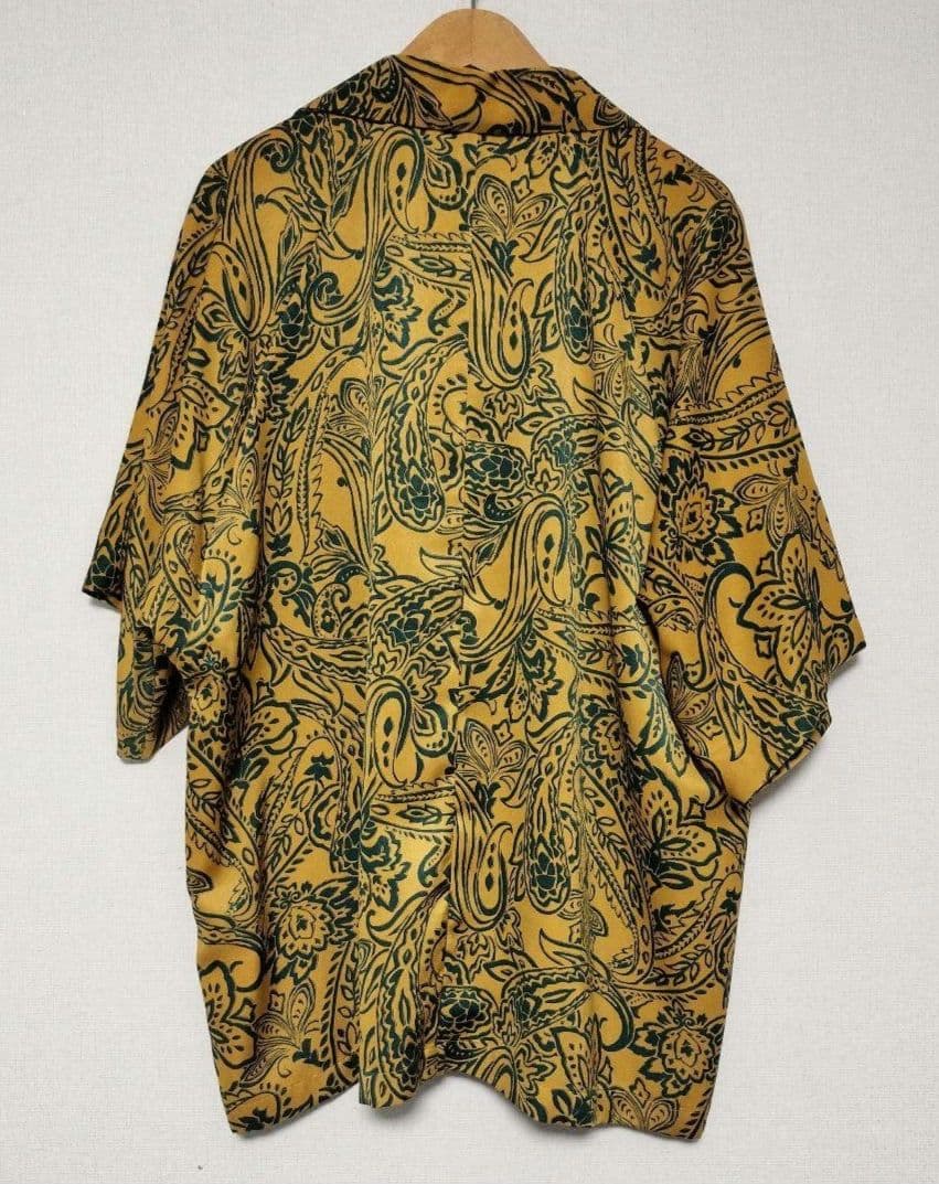 【新品】定価7万円 ATHA ペイズリー柄 シャツ セットアップ