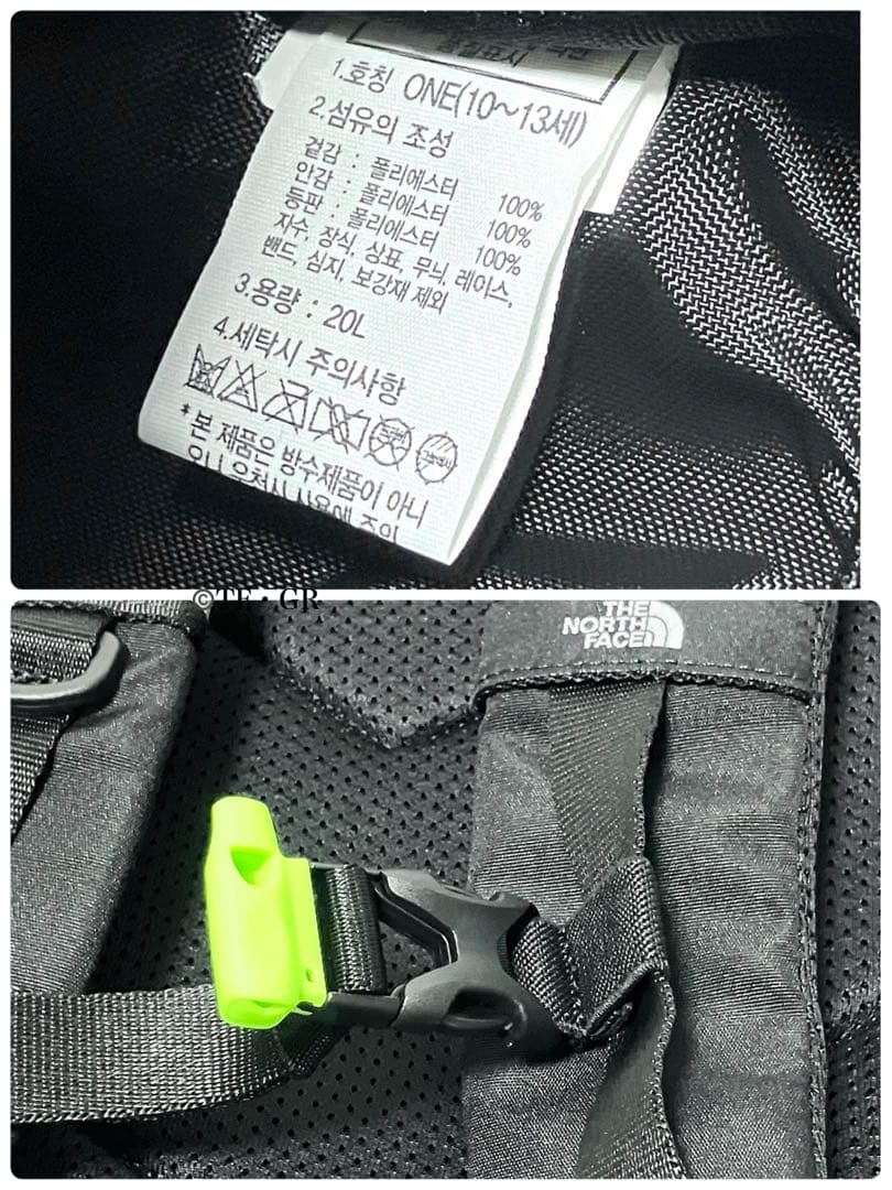 ノースフェイス Jr. EASY SCH PACK リュック ブラック 海外限定