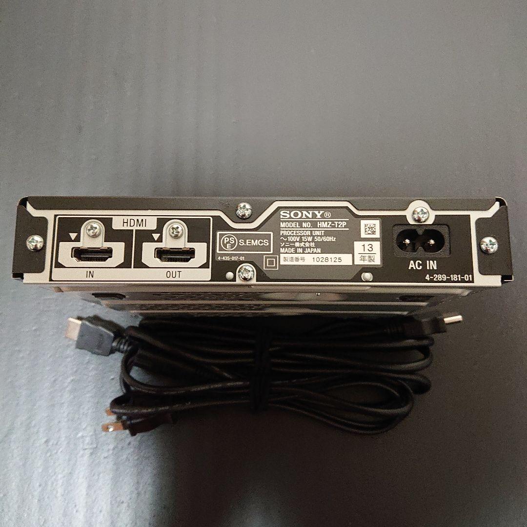 SONY HMZ-T2　3D対応ヘッドマウントディスプレイ