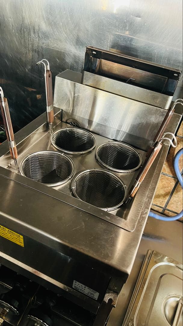 マルゼン　ラーメン釜　MRK-045TB LPガス調理器具