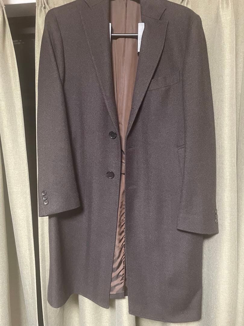 【Super150s】チェスターコート【EDIFICE】