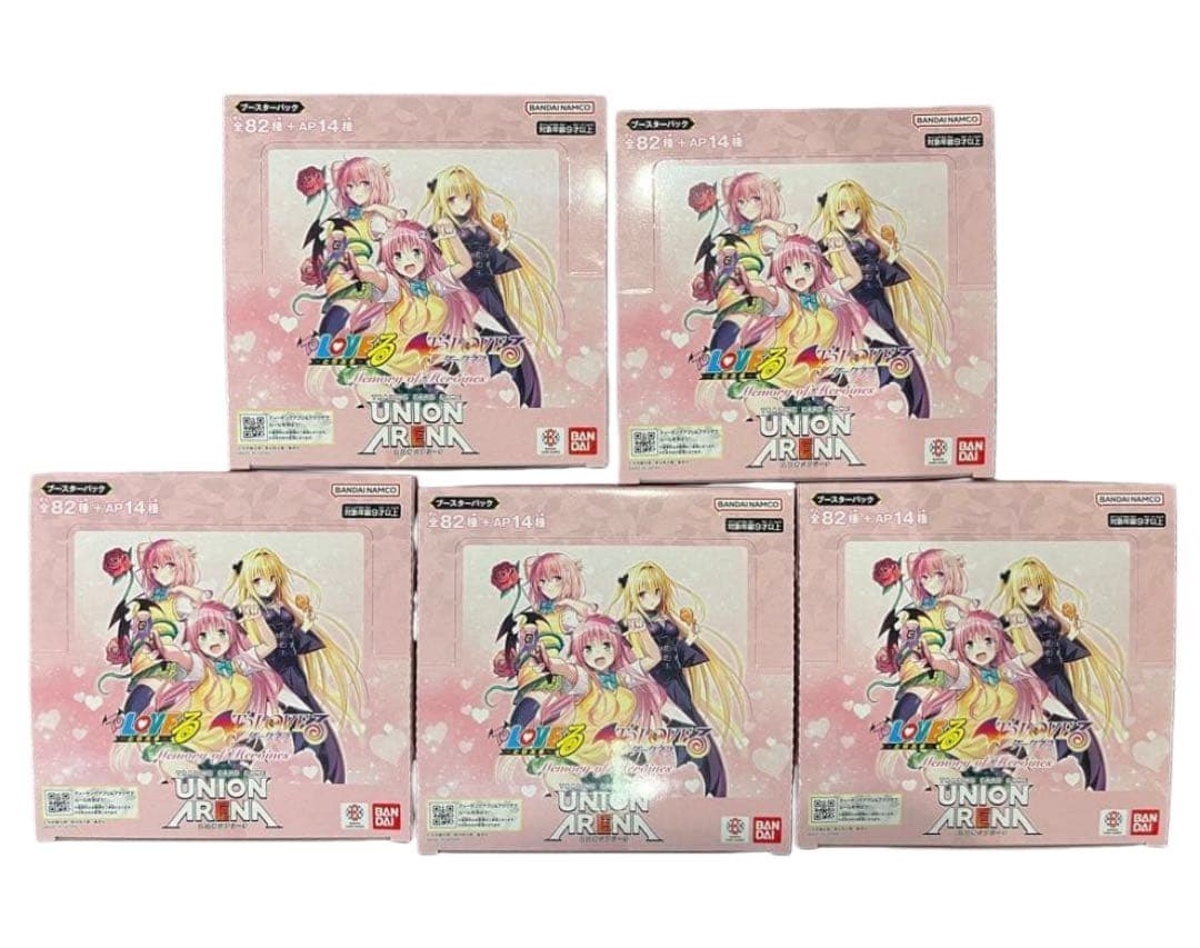ユニオンアリーナ　ToLOVEる　ボックス 5BOX