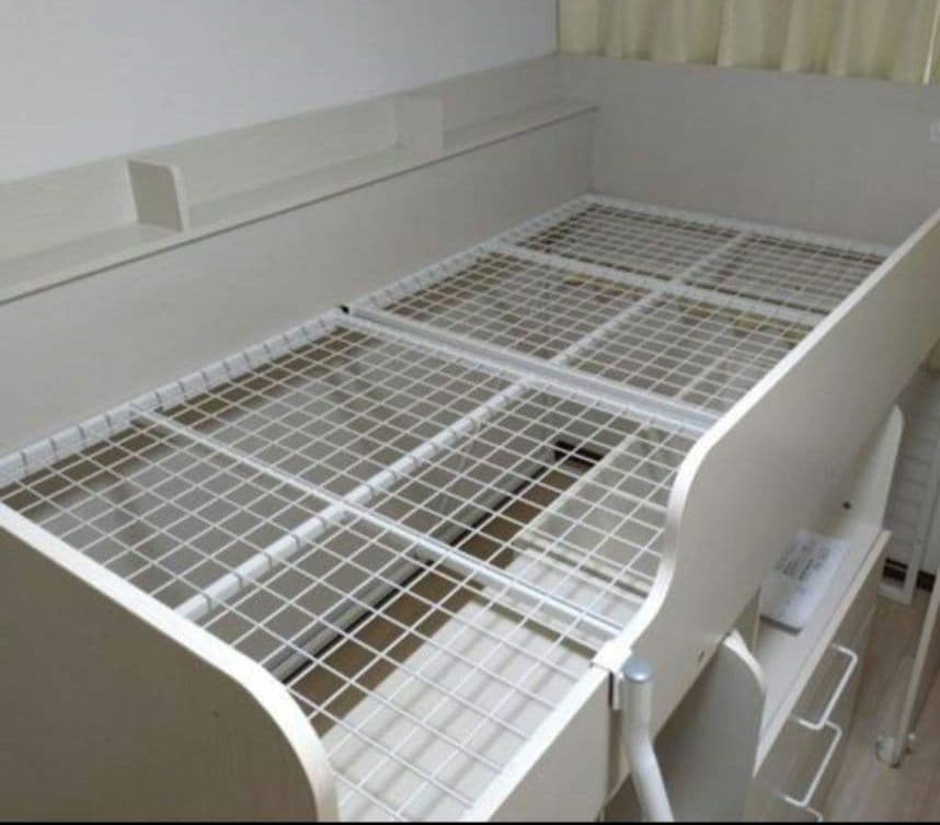 ニトリ　システムベッド　ホワイト