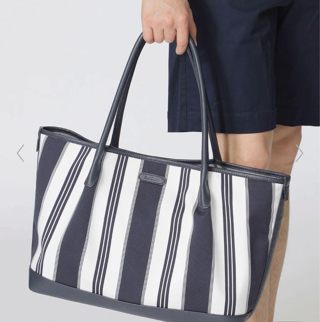 週末限定値下げ！【新品未使用】Paul Stuart ストライプ トートバッグ