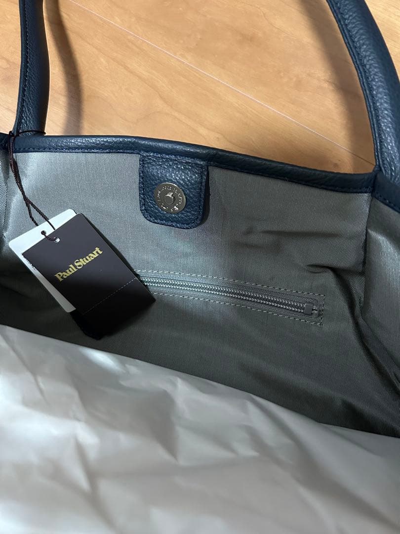 週末限定値下げ！【新品未使用】Paul Stuart ストライプ トートバッグ