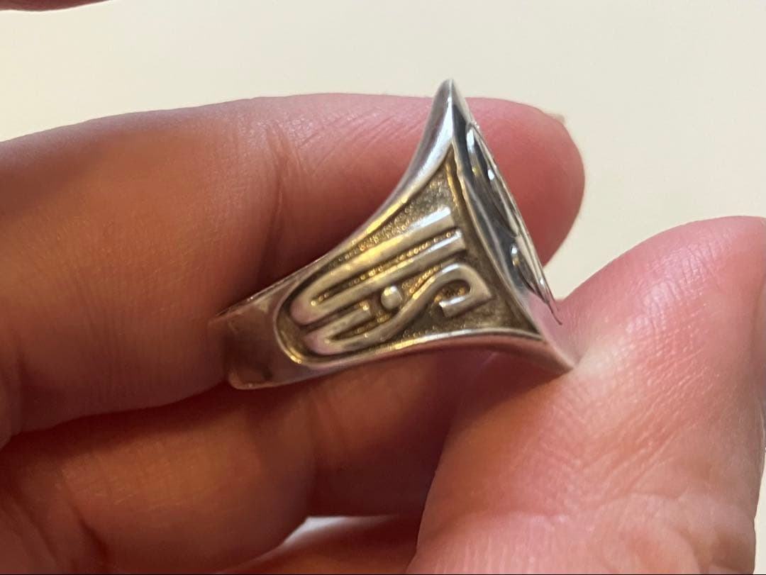 米軍　ヴィンテージリング　シルバーリング　ミリタリーリング　シグネットリング