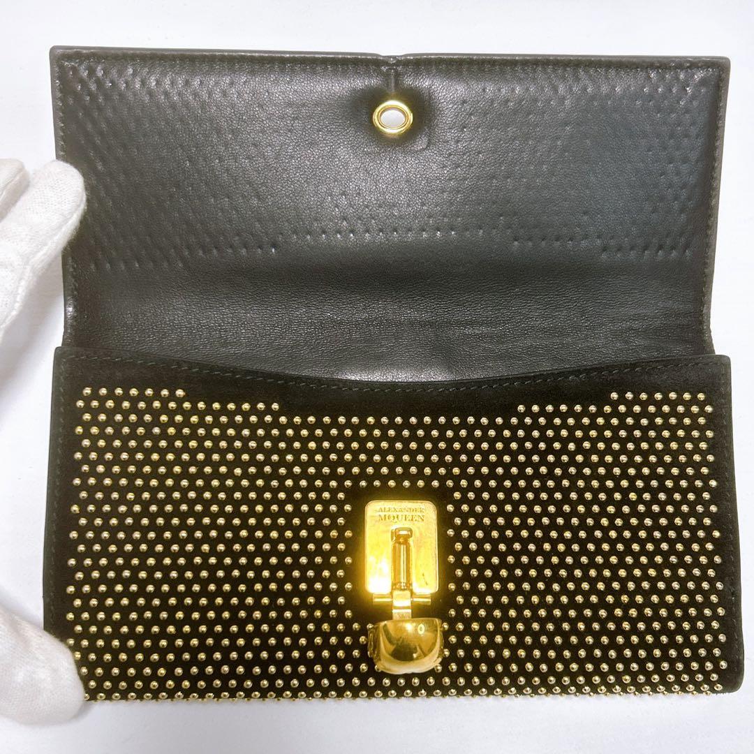 yuchin97 レア品　ALEXANDER McQUEEN 長財布