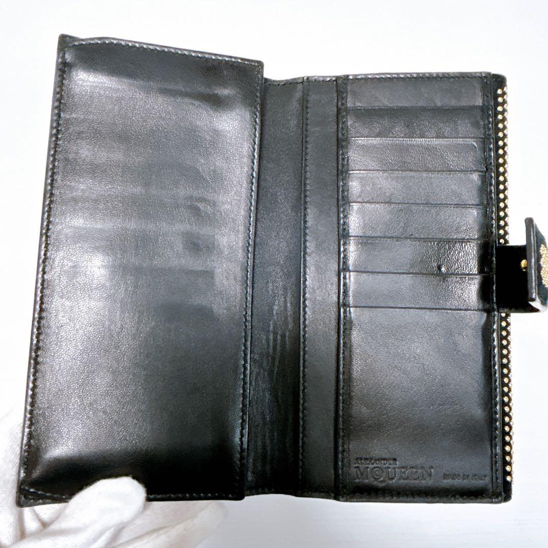 yuchin97 レア品　ALEXANDER McQUEEN 長財布