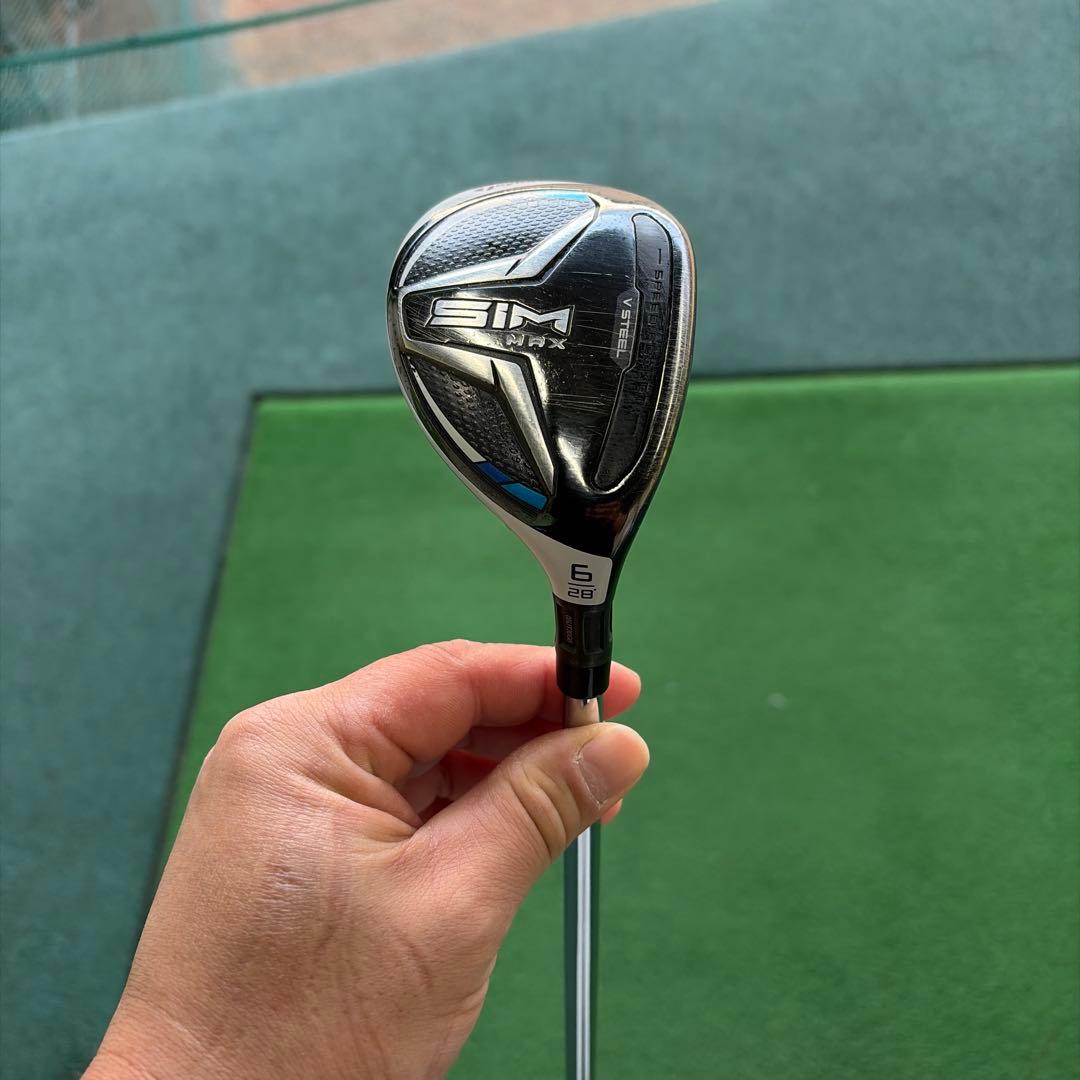 TaylorMade SIM MAX ６番ユーティリティ