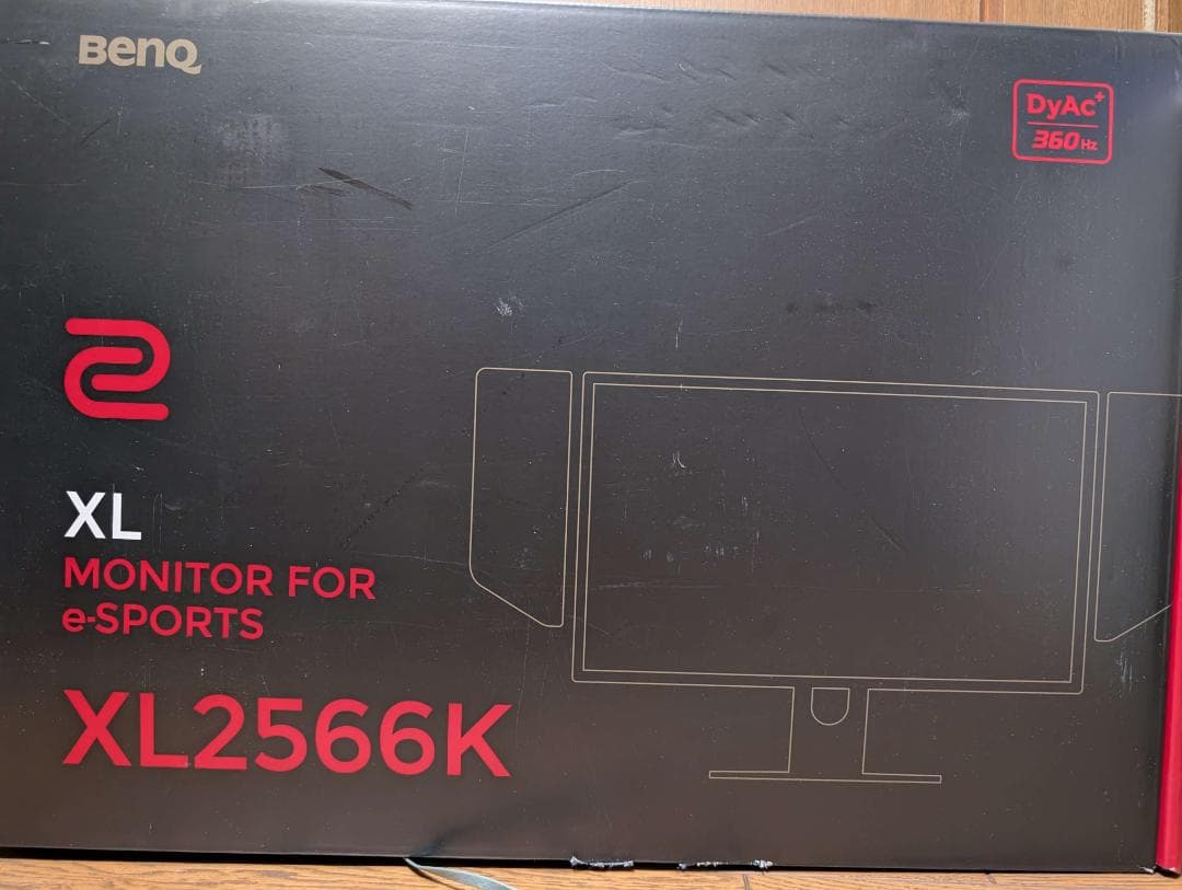 BenQ ZOWIE XL2566K ゲーミングモニター 360Hz　訳アリ特価