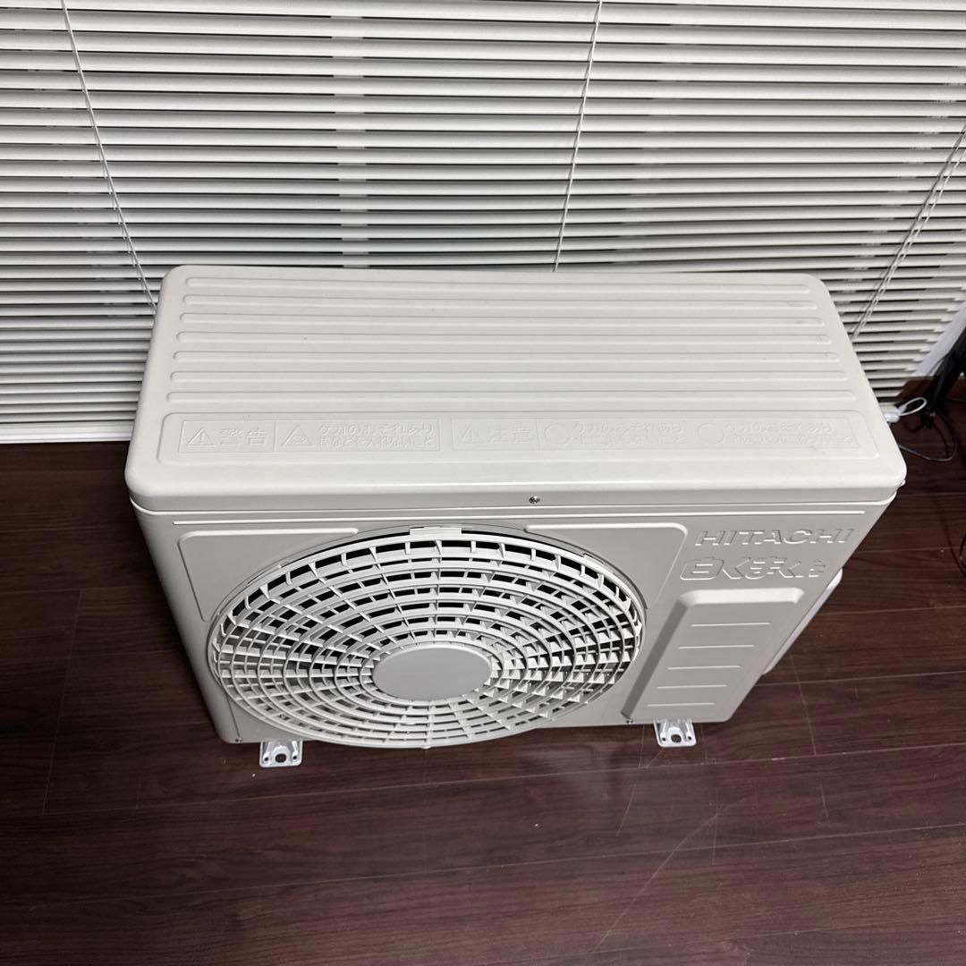 ＵY　2022年製 日立 RAS-G22M エアコン 本体 室外機セット