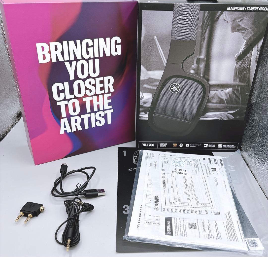 【美品】YAMAHA YH-L700A ワイヤレスヘッドホン