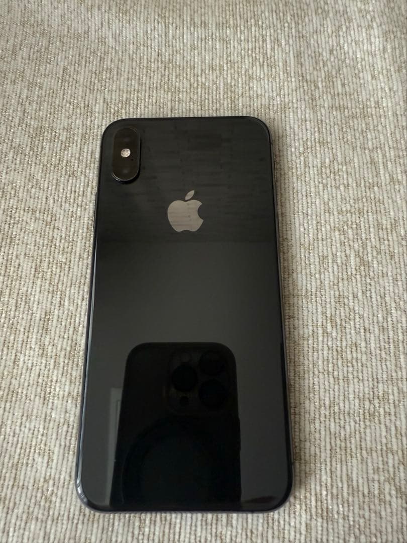 iPhoneXS 64GB スペースグレイ SIMロック解除バッテリー83%