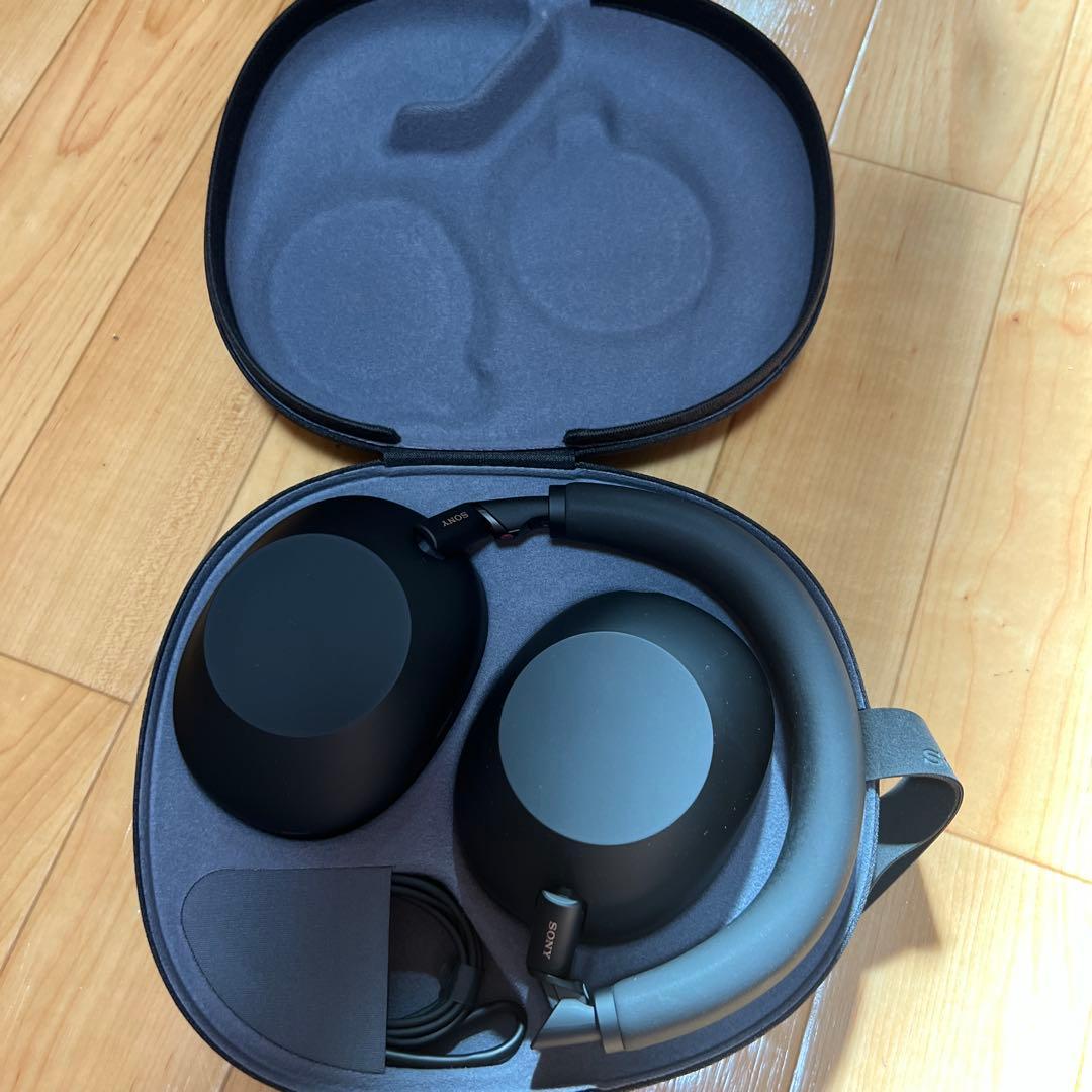 SONYワイヤレスノイキャンステレオヘッドセットWH-1000XM6黒