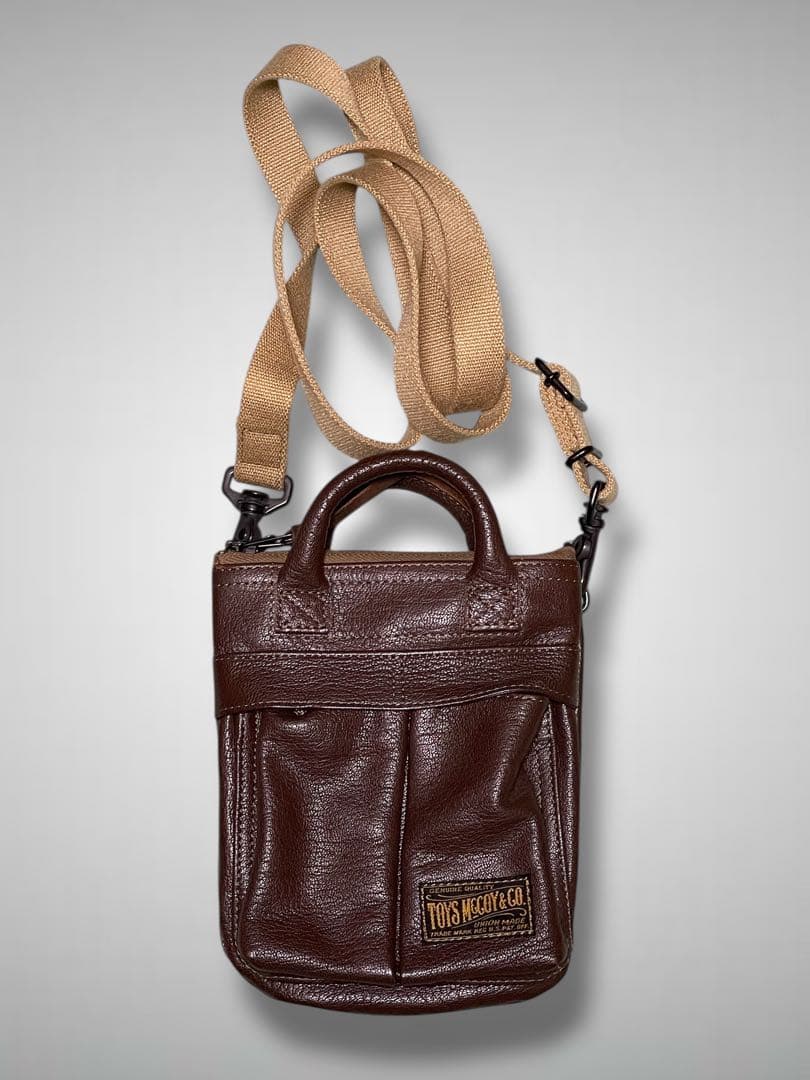 トイズマッコイ TMA2121レザーヘルメットバックミニ 1~2回使用 オマケ付