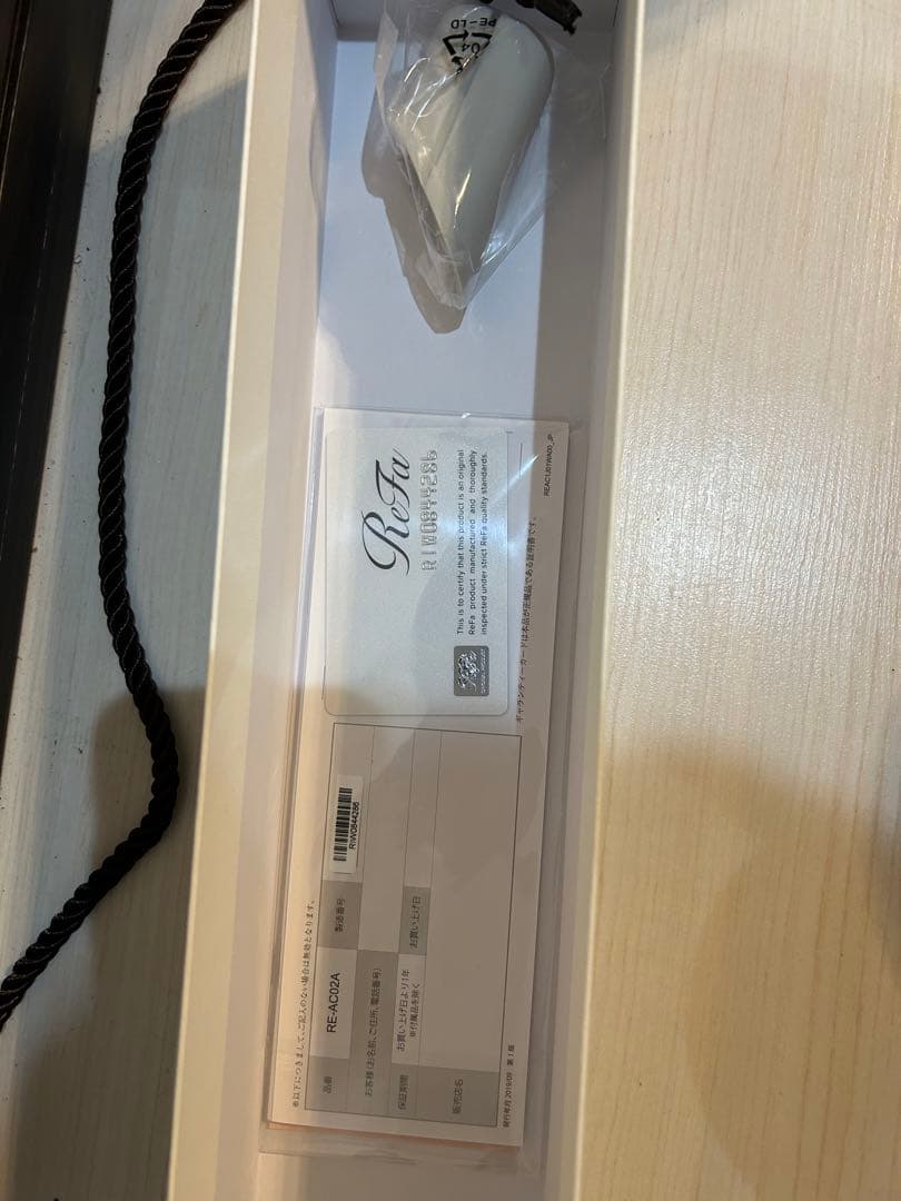 【未使用品】リファ ビューティック ストレートアイロン RE-AC02A