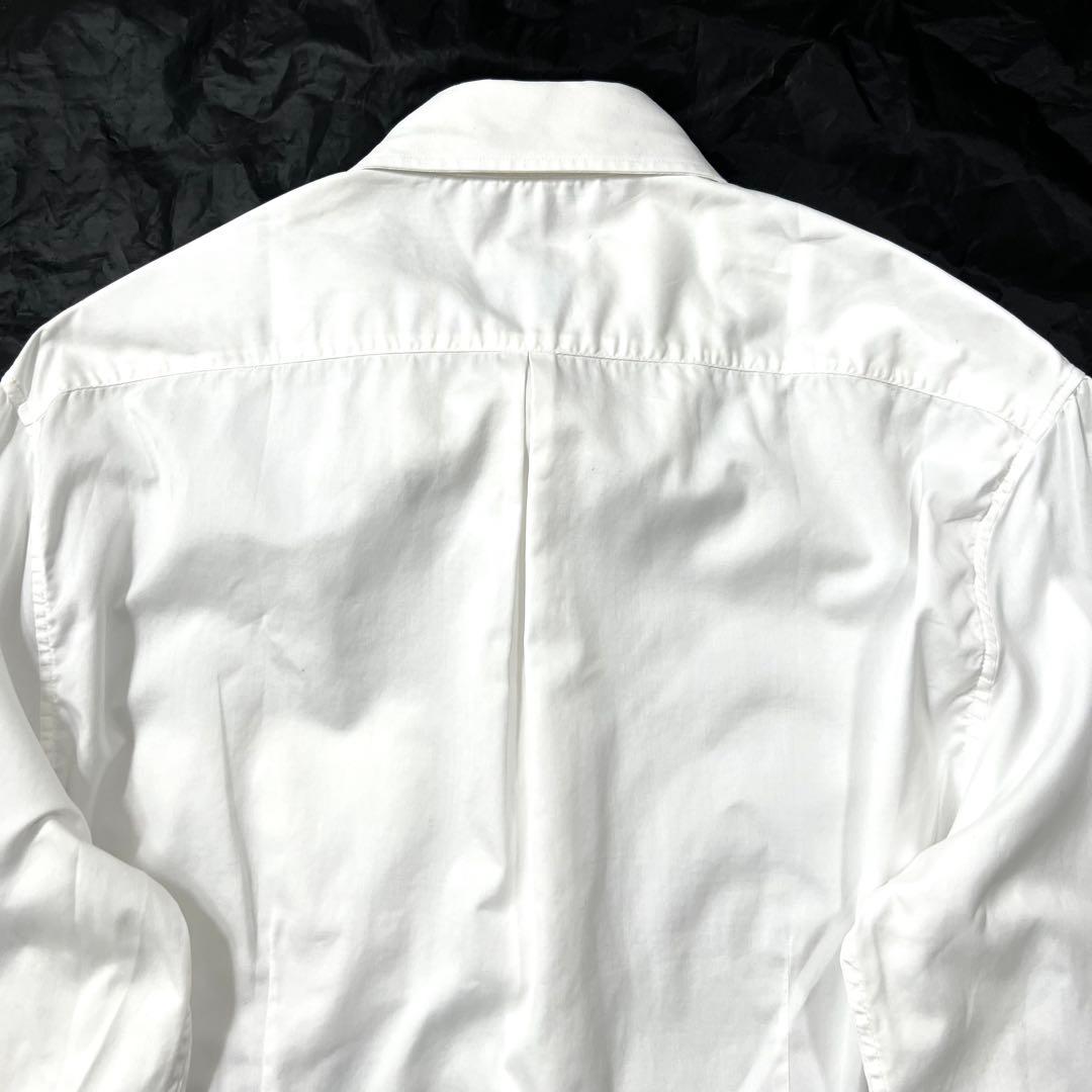 ブルネロクチネリ ボタンダウンシャツ 長袖 白 ホワイト SLIM FIT