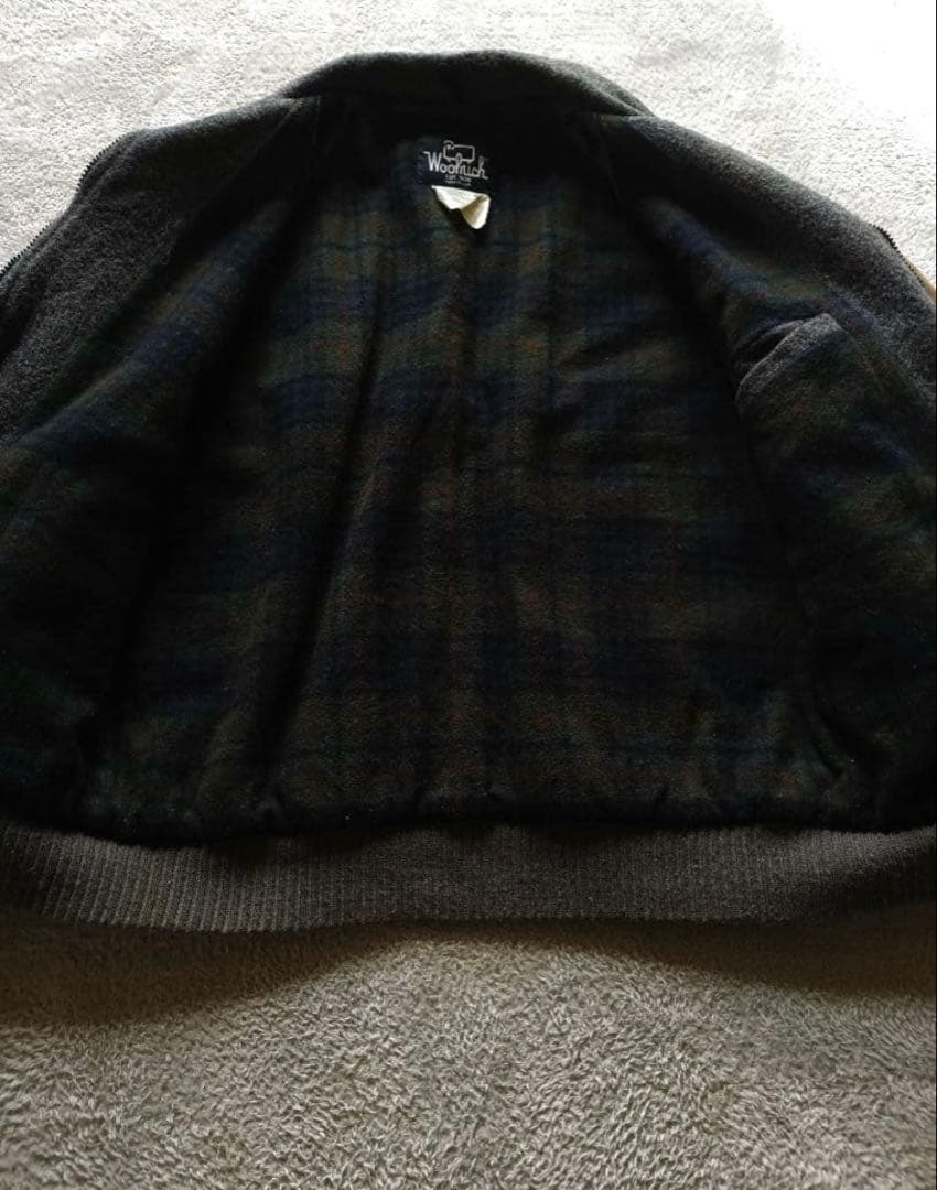 made in usa ウールリッチ ウールブルゾン