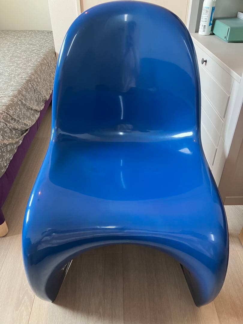 ヴィンテージ品★パントンチェア★ハーマンミラー製★ブルー★ミッドセンチュリー★