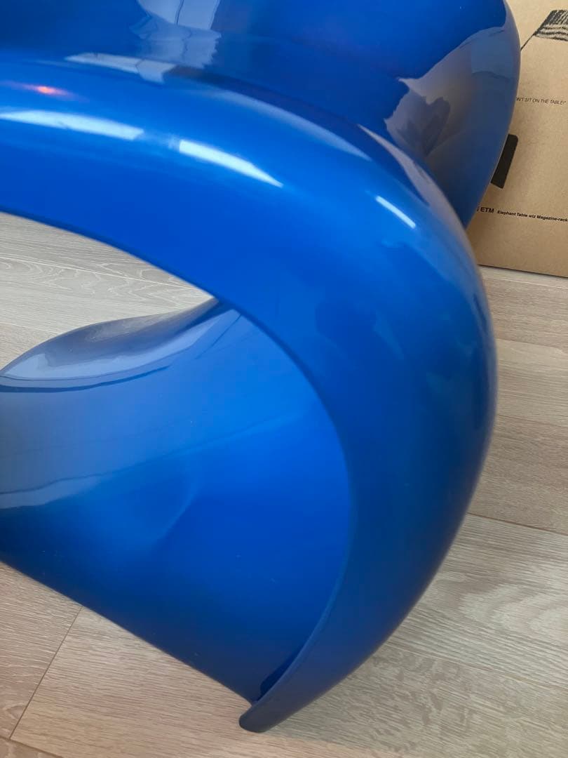 ヴィンテージ品★パントンチェア★ハーマンミラー製★ブルー★ミッドセンチュリー★