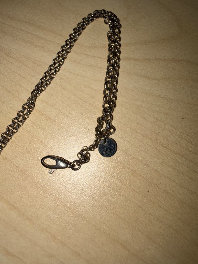 GUCCI ダブルGロゴ ネックレス