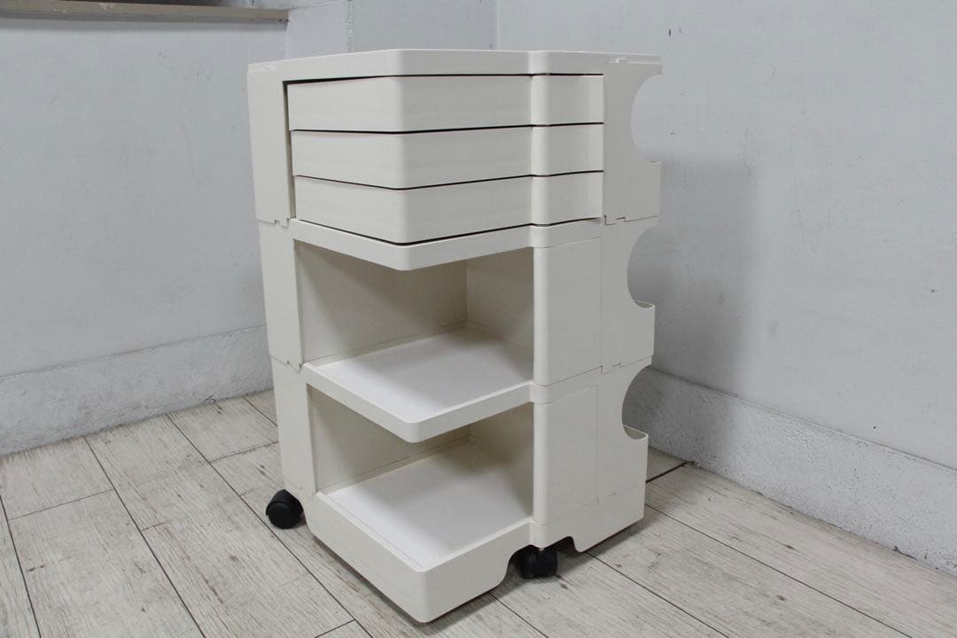 B-Line ビーライン ボビーワゴン 3段3トレイ ホワイト