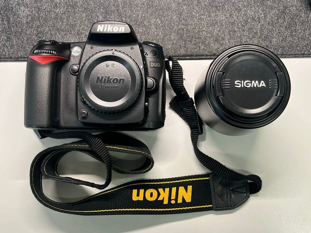 Nikon デジタル一眼レフカメラ D90 Sigma70-210レンズ付き