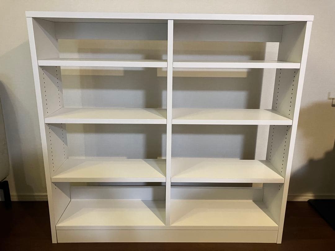 ホワイトオープンラック 幅90cm 奥行20cm