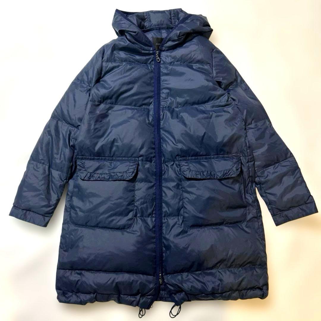 【ANTEPRIMA】ネイビーダウンコート　サイズ40 (Mサイズ)
