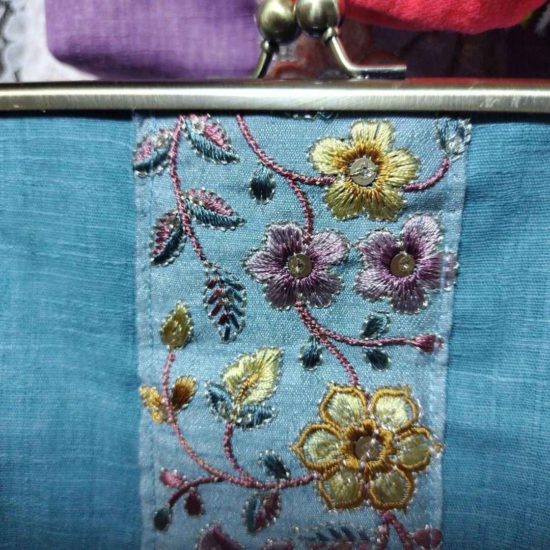 My様オーダーがま口ポーチ4点＆巾着袋