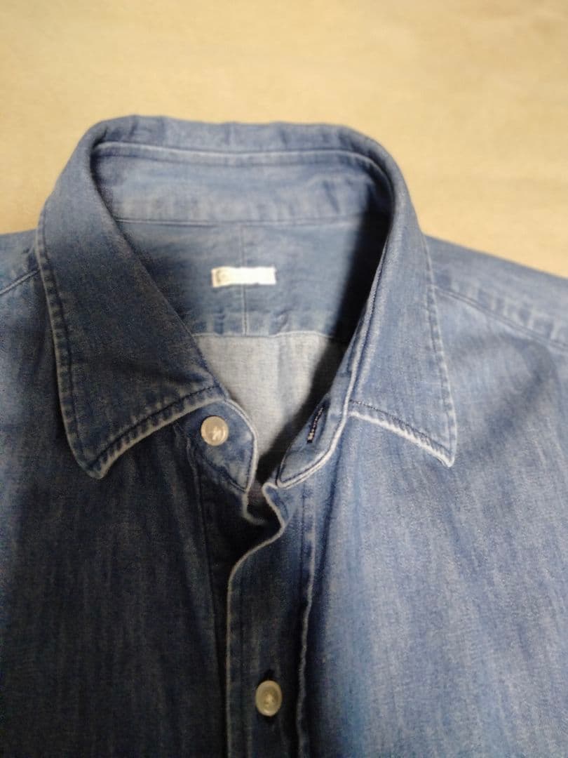 トップス A.PRESSE 24SS/Washed Denim Shirt