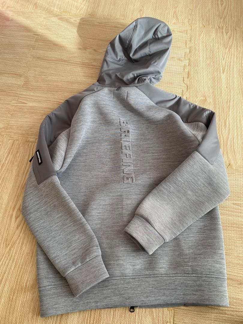 BRIEFING グレー パーカー・パンツセット