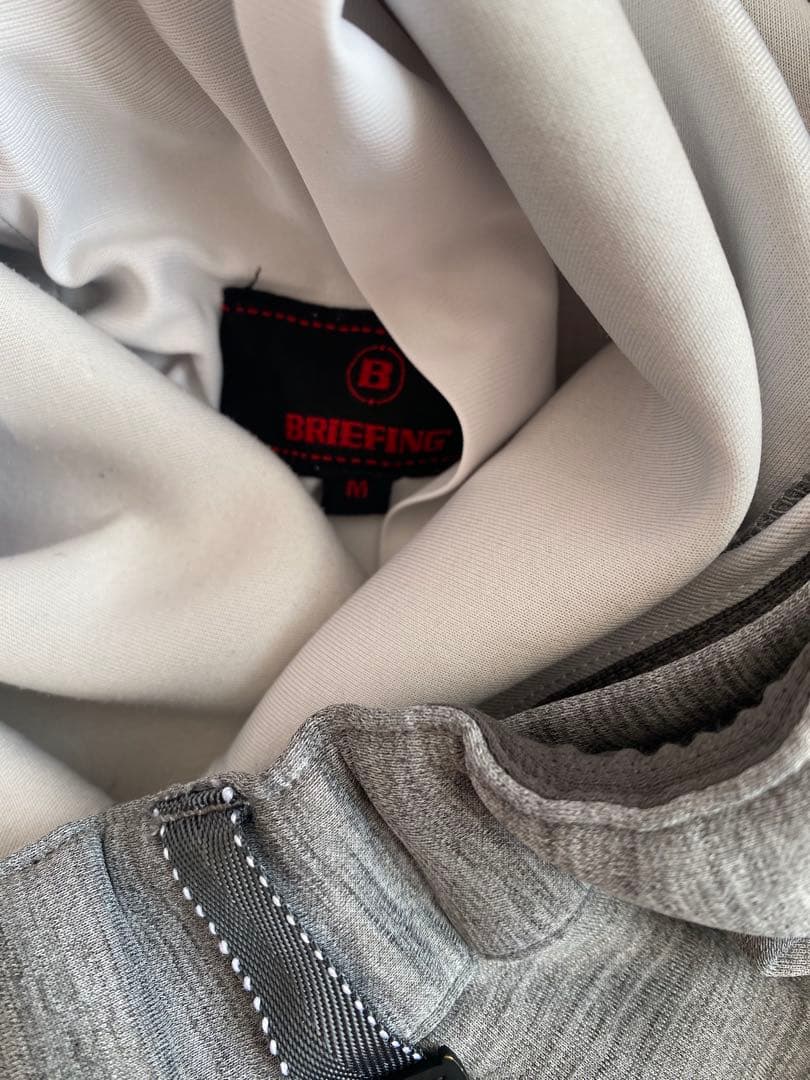 BRIEFING グレー パーカー・パンツセット