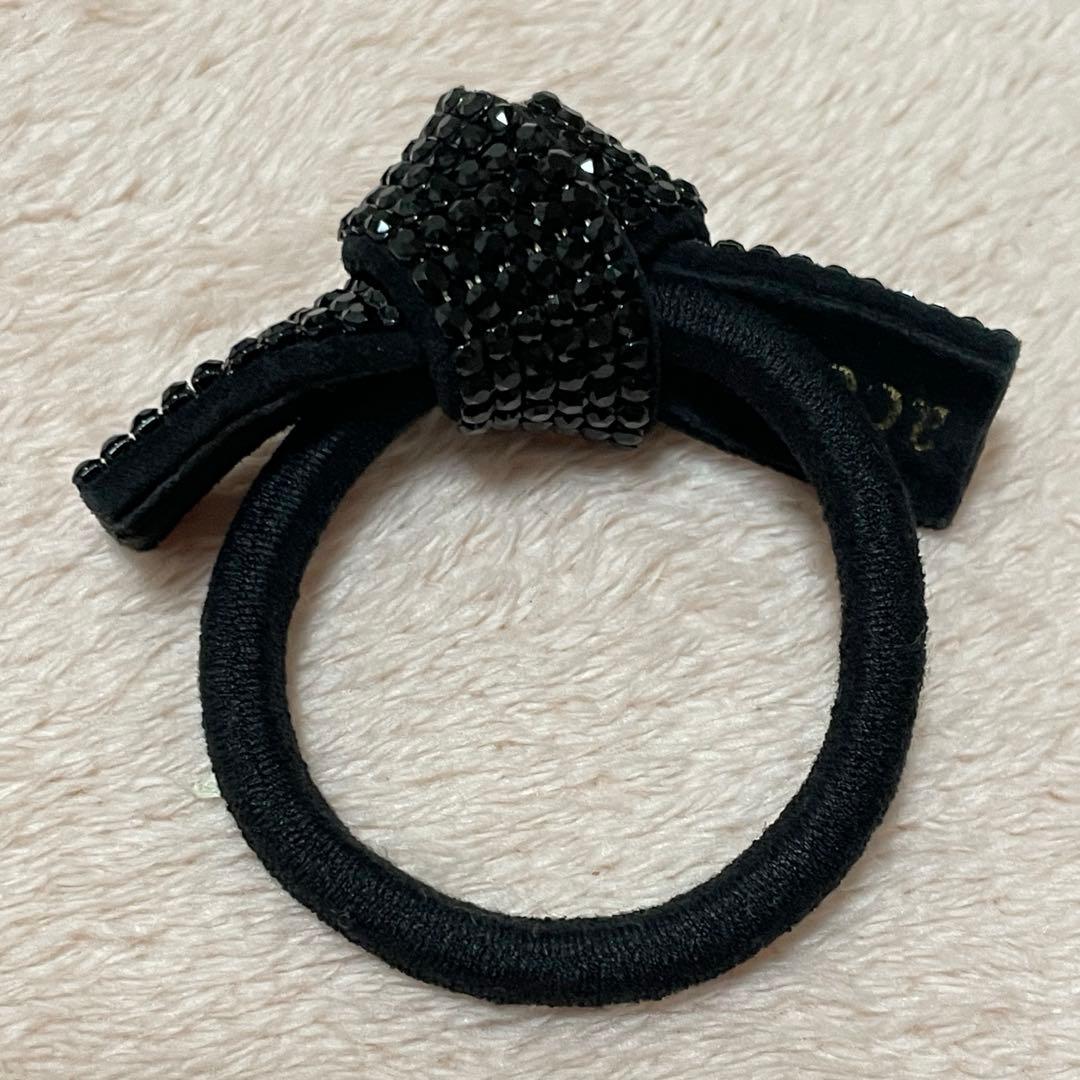 【Mimi】オードリー/ドレスポニー/ブラック/ゴム交換済み【美品】