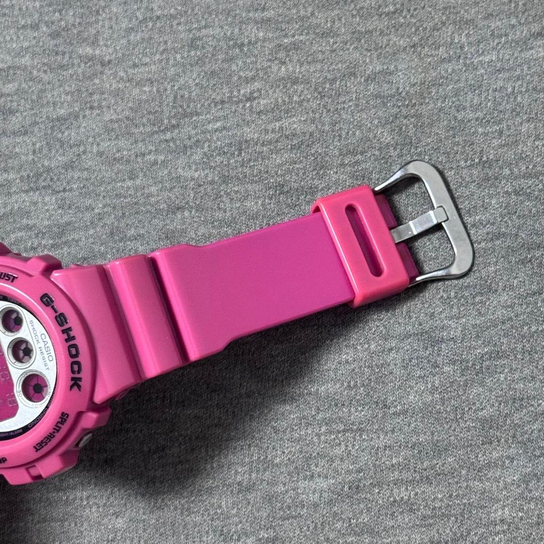 【美品】G-SHOCK 腕時計 DW-6900CS-4JF ピンク