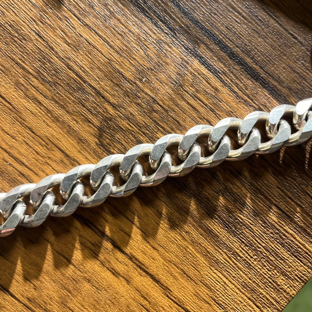 MARTINE ALI シルバー カーブ チェーン ネックレス　シルバー925