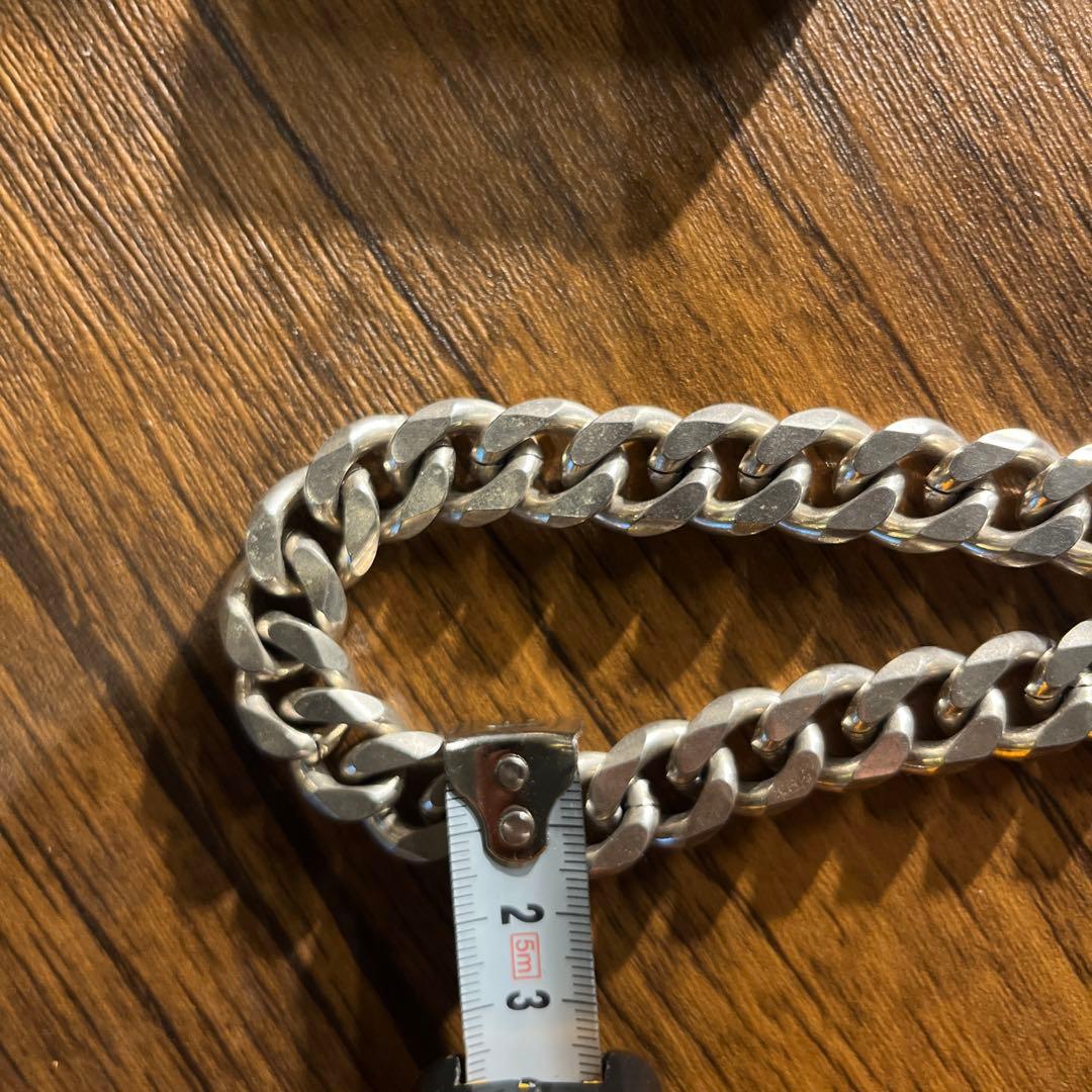 MARTINE ALI シルバー カーブ チェーン ネックレス　シルバー925